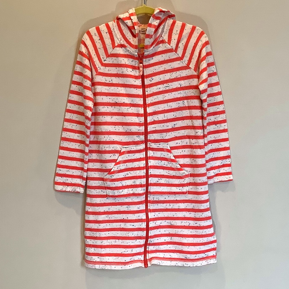 Girl’s French terry hoodie coverup